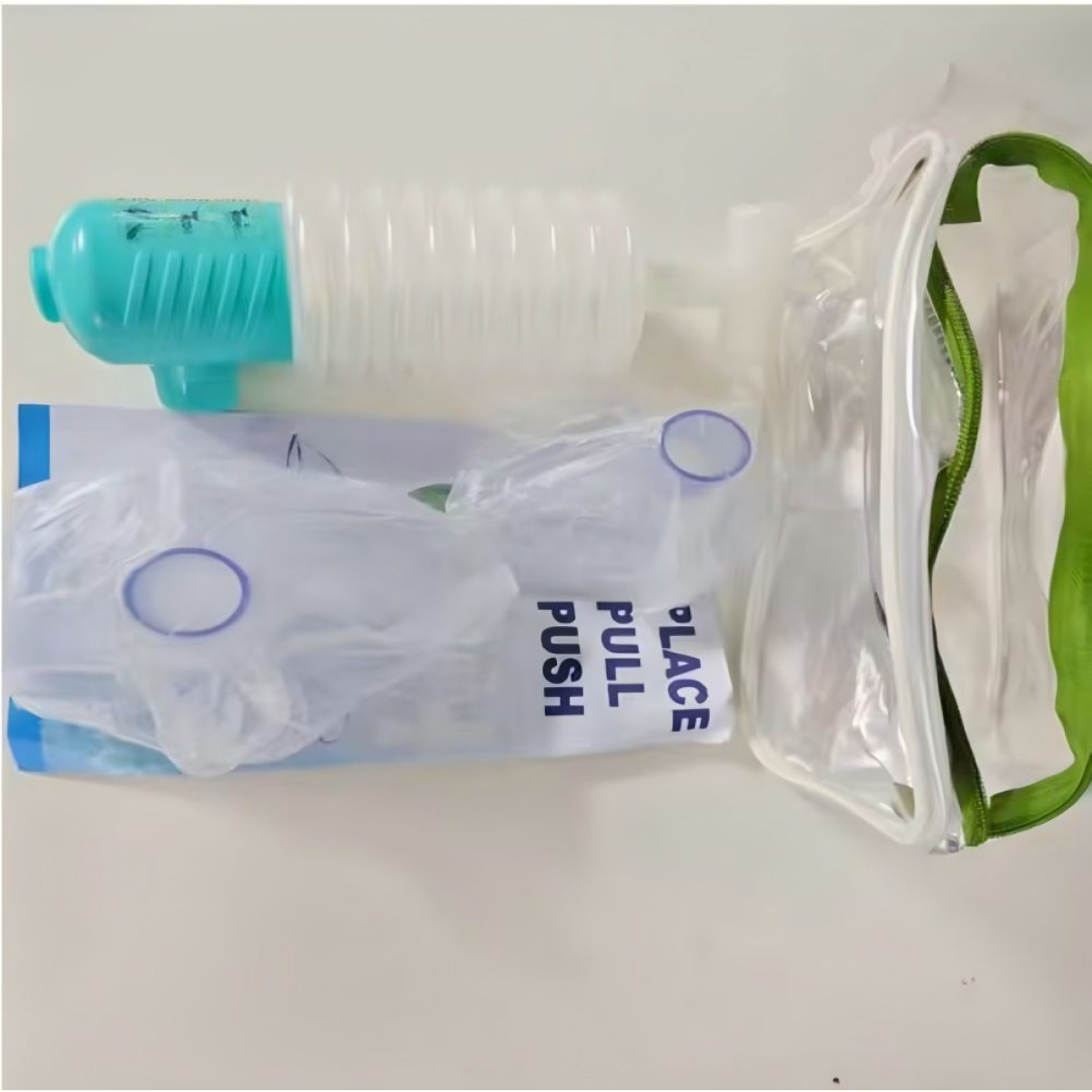 Manual Airway Obstruction First Aid Device - Emergency Choking Rescue Suction Tool for Adults & Kids