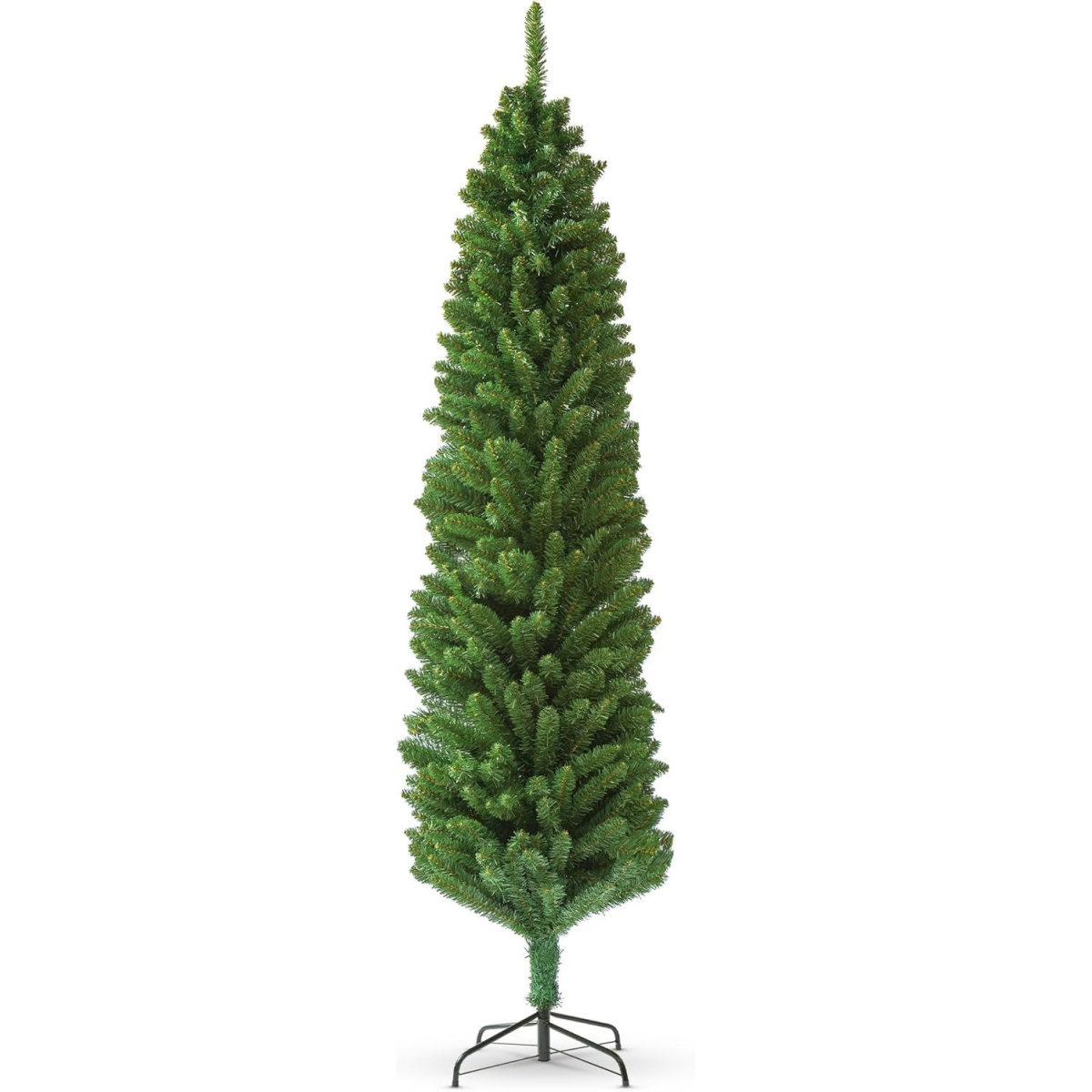 7ft Slim Green Pencil Artificial Christmas Tree