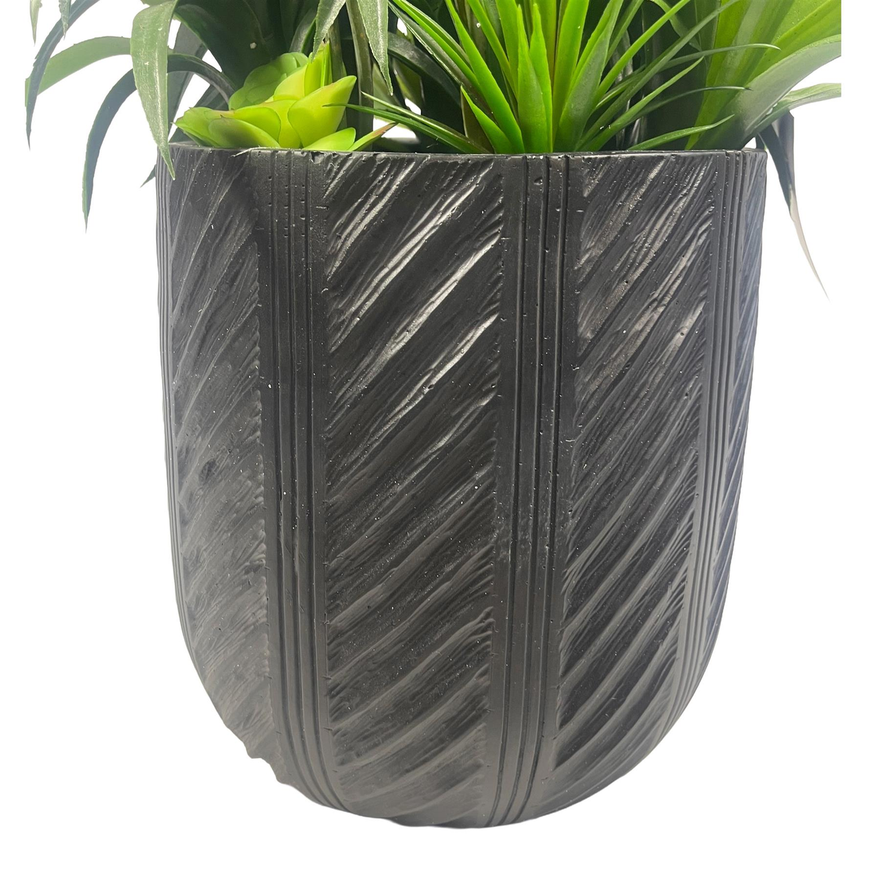 107cm Artificial Yucca Display in Decorative Pot
