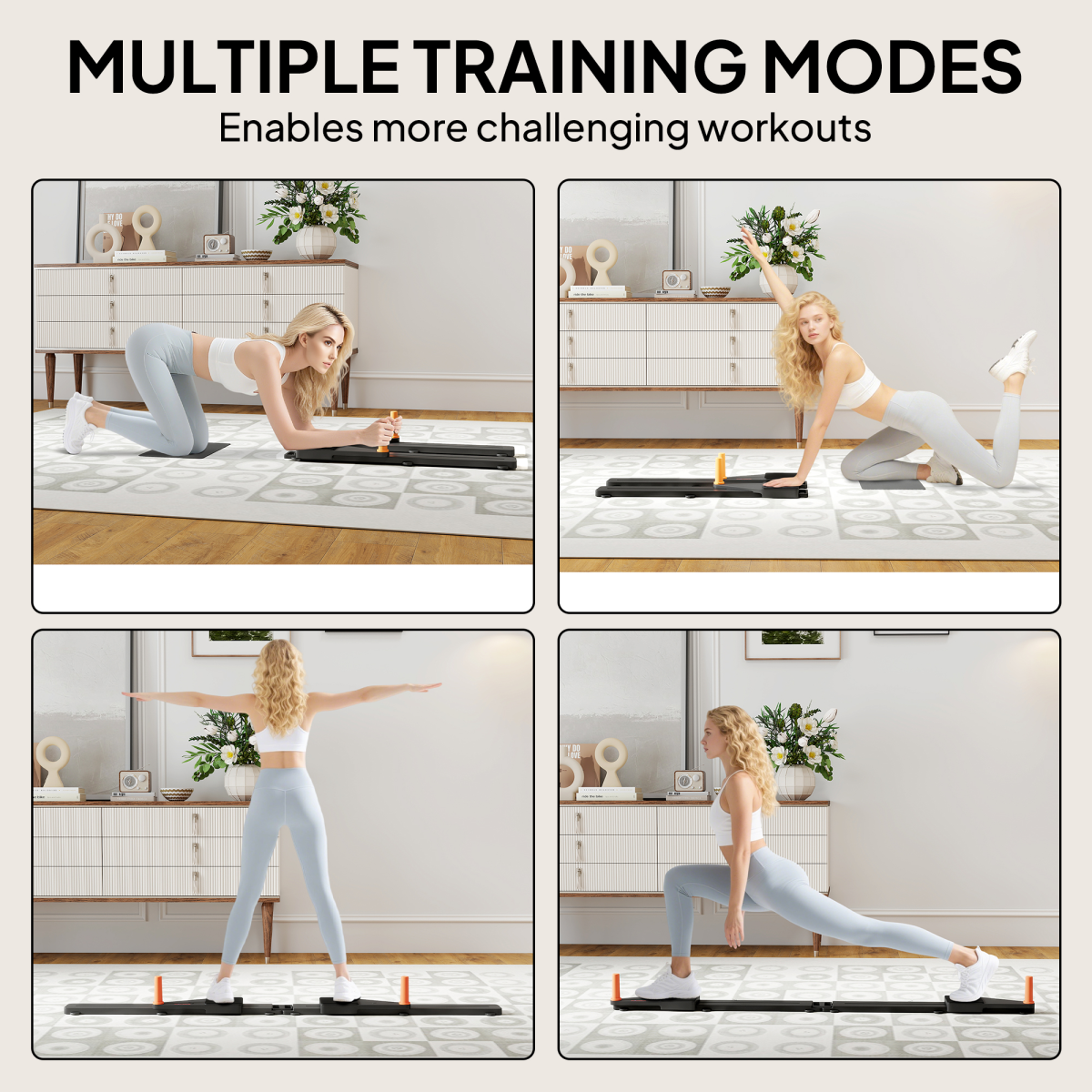 SPORTNOW Set of 2 Push Up Boards, Portable Home Gym, 120 kg