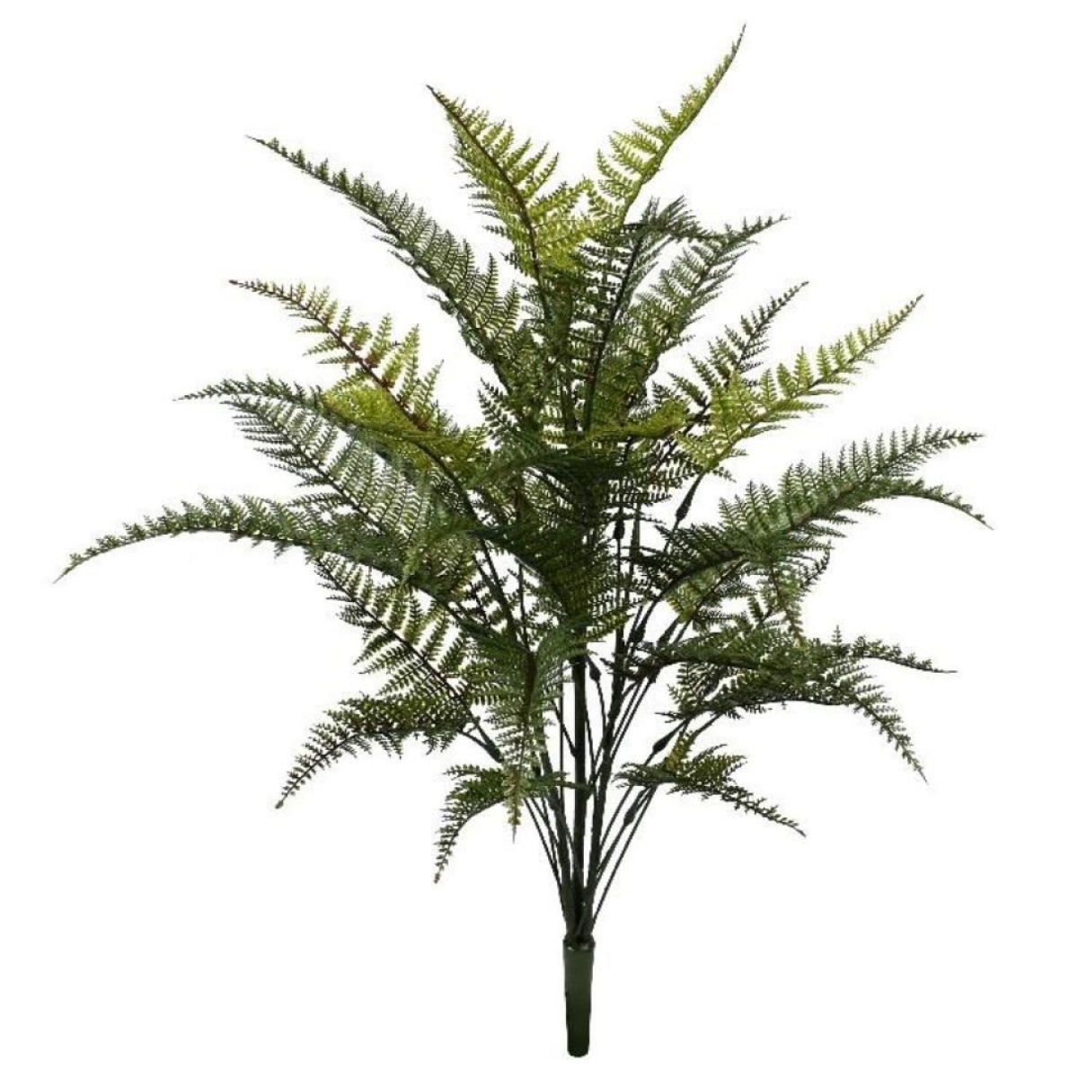 Leaf Pack of 6 78cm Fire Retardant Artificial Fern Foliage Branch Bare Stem