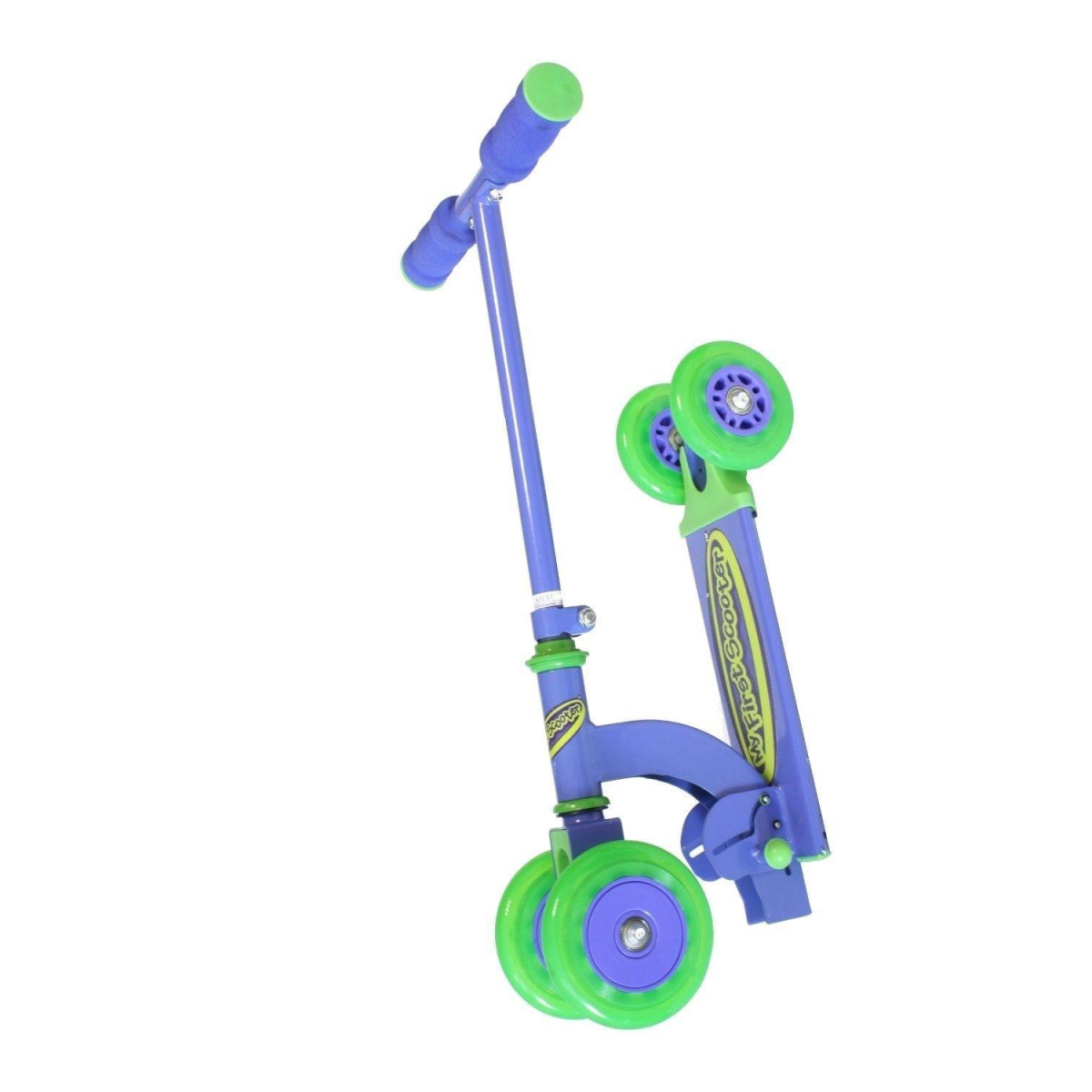 Ozbozz My First Folding Push Scooter Blue Outdoor Game for Boys SV12316