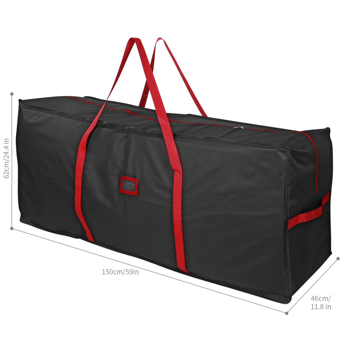Vinsani Black Deluxe Christmas Tree Storage Bag
