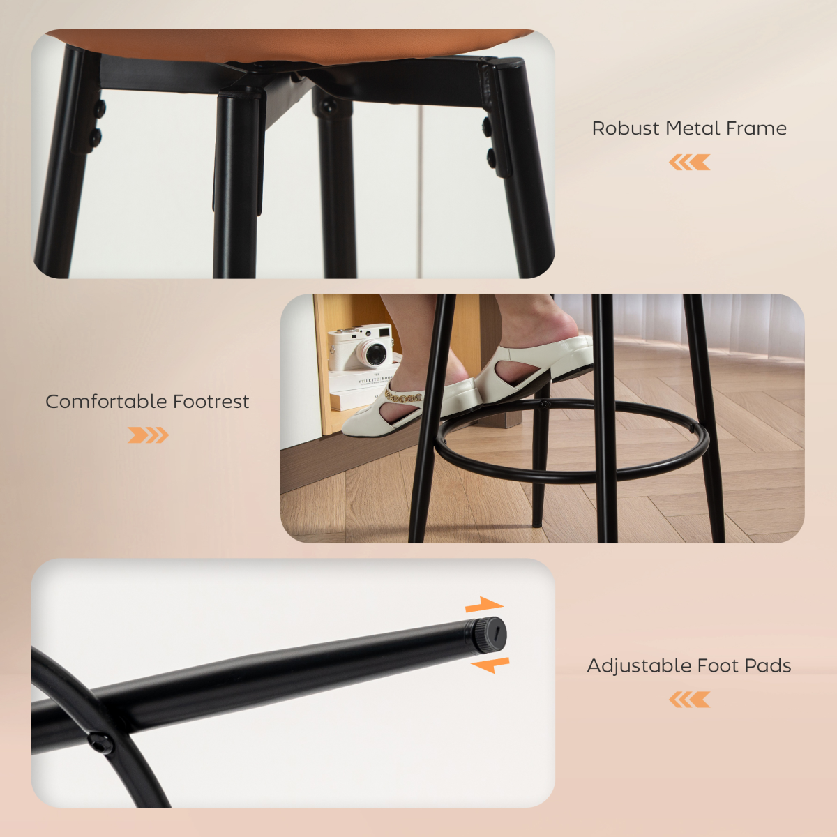 Height bar stool