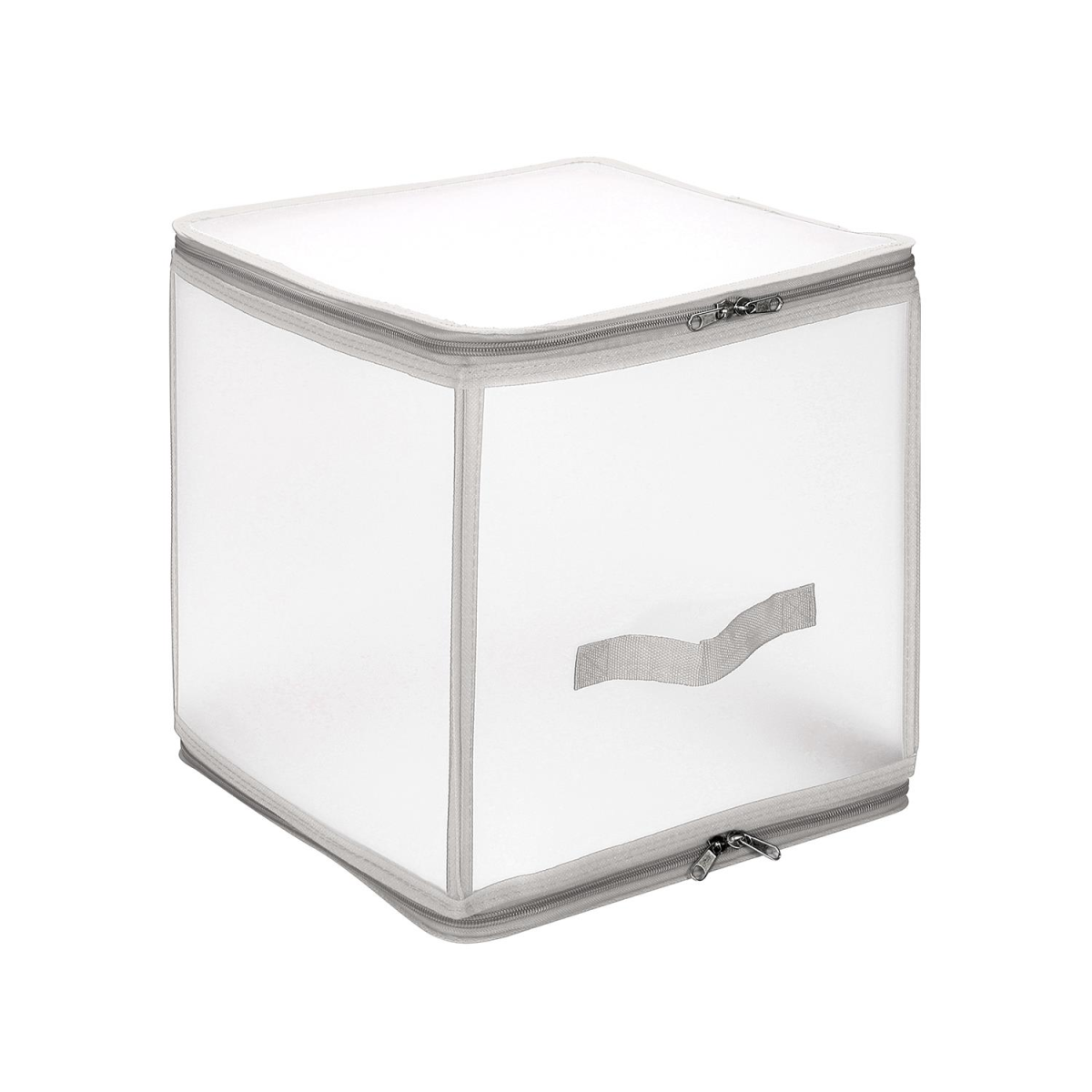 Vinsani Grey Christmas Bauble Storage Box for Up to 64 Baubles