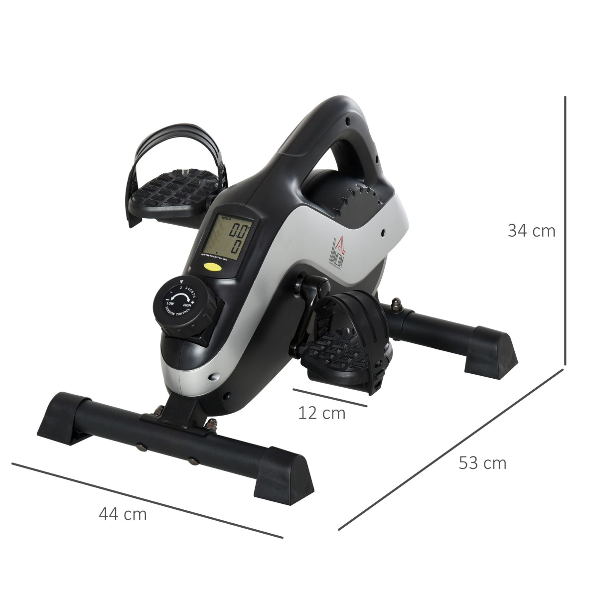 Mini Exercise Bike with 8-Level Magnetic Resistance and LCD Display