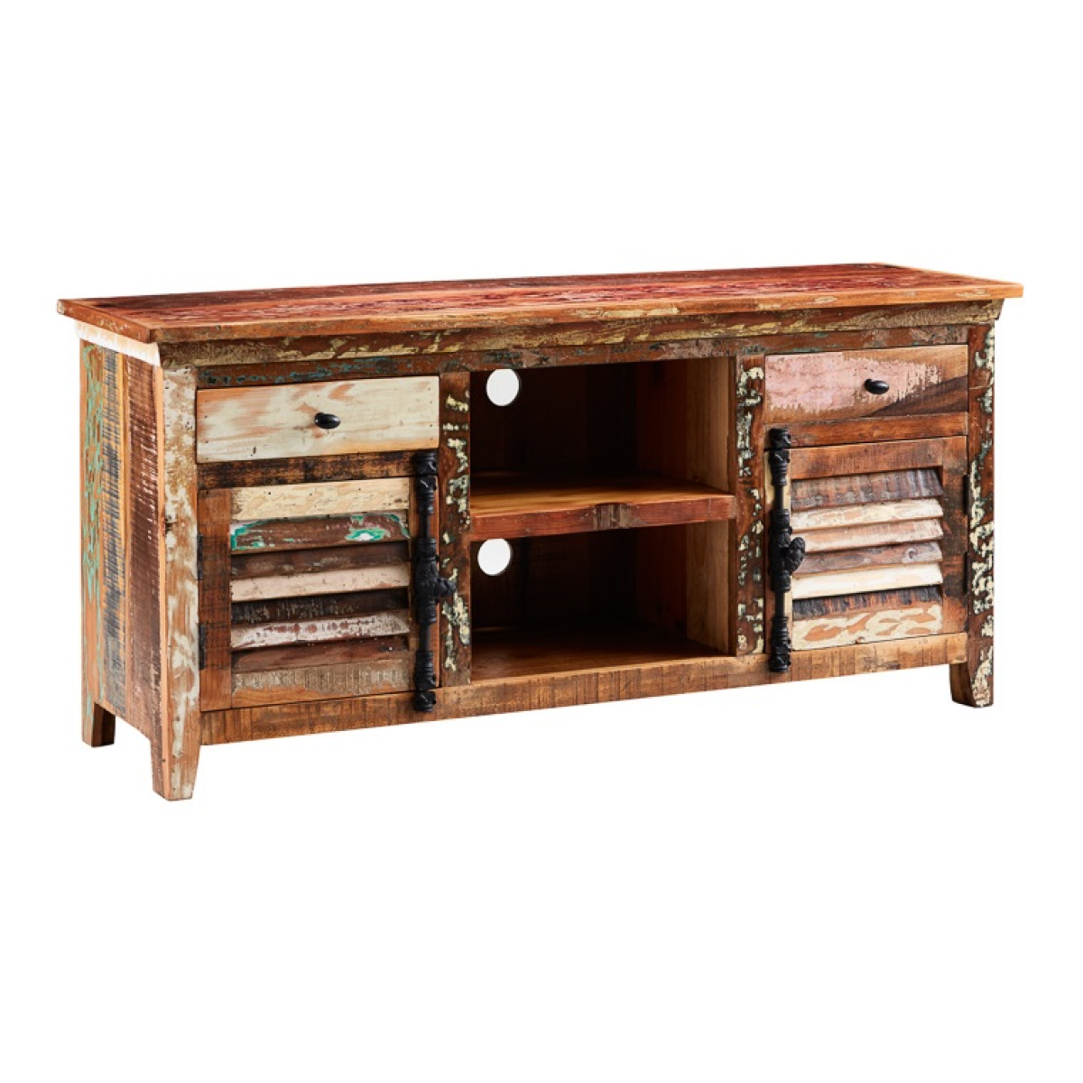 Coastal Large Tv Media Credenza