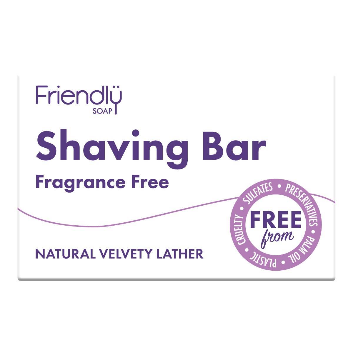 Fragrance-Free Shaving Soap Bar – Gentle, Soothing & Plastic-Free