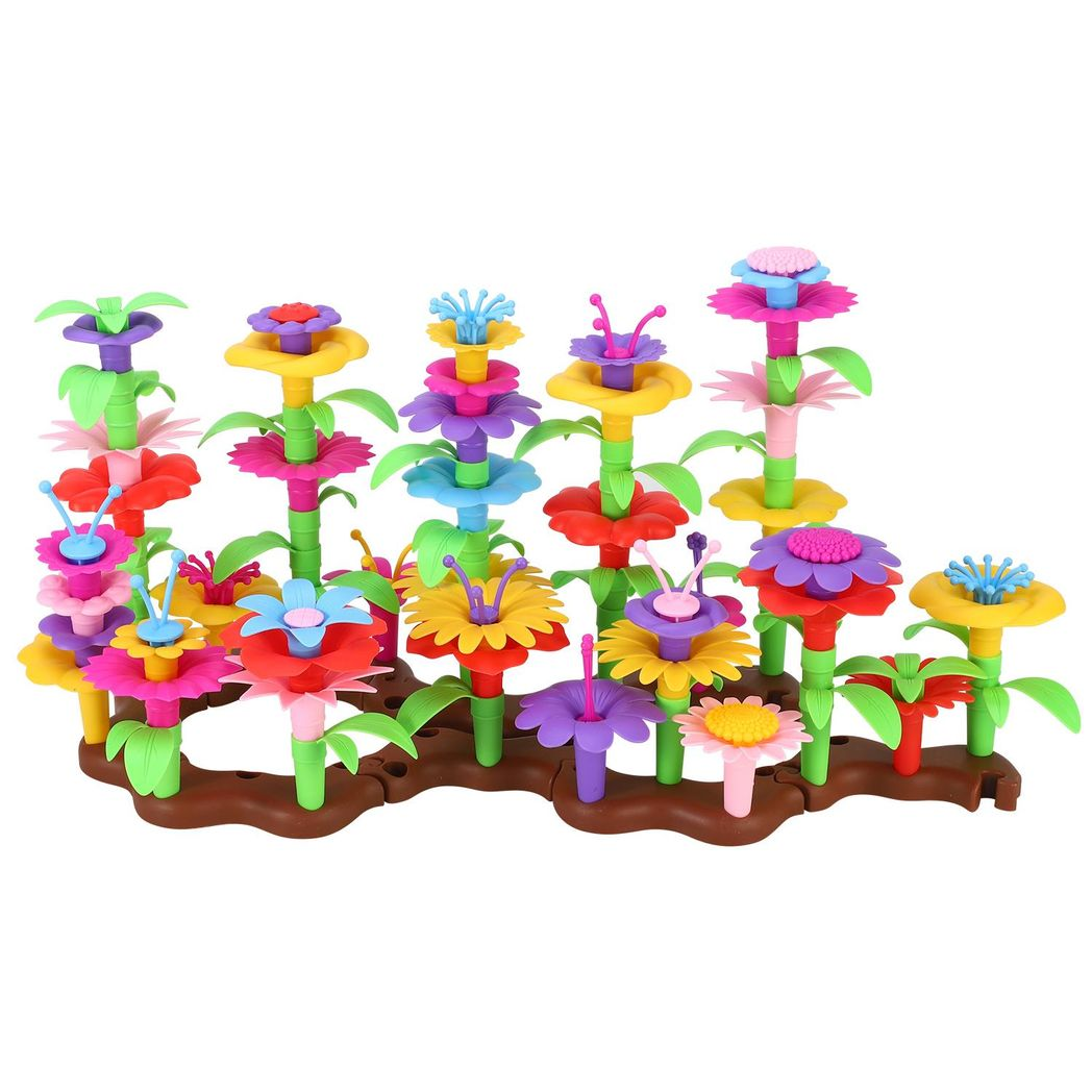SOKA 108-Piece Flower Garden Building Set Educational Toy