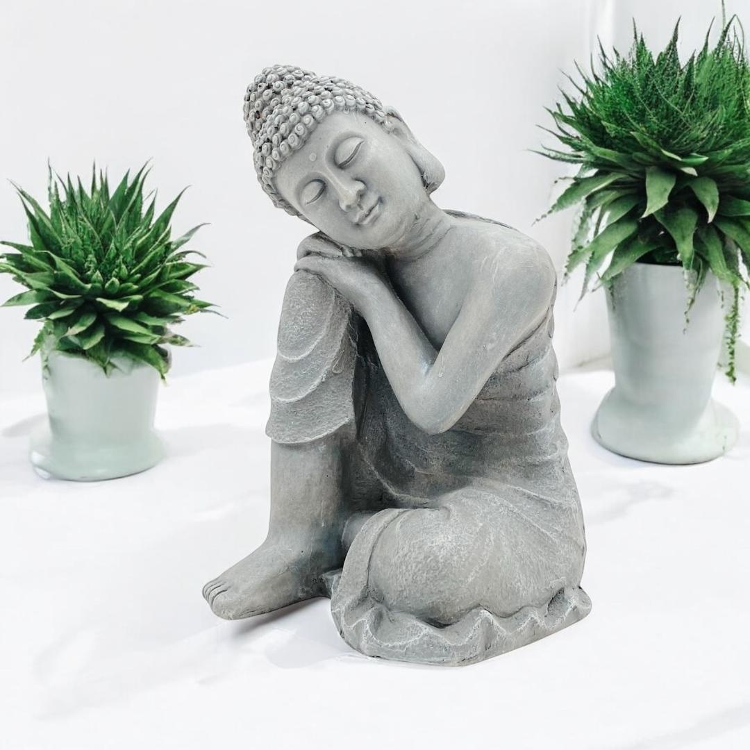 MSL Buddha Statue 54 x 36 cm for Home or Garden