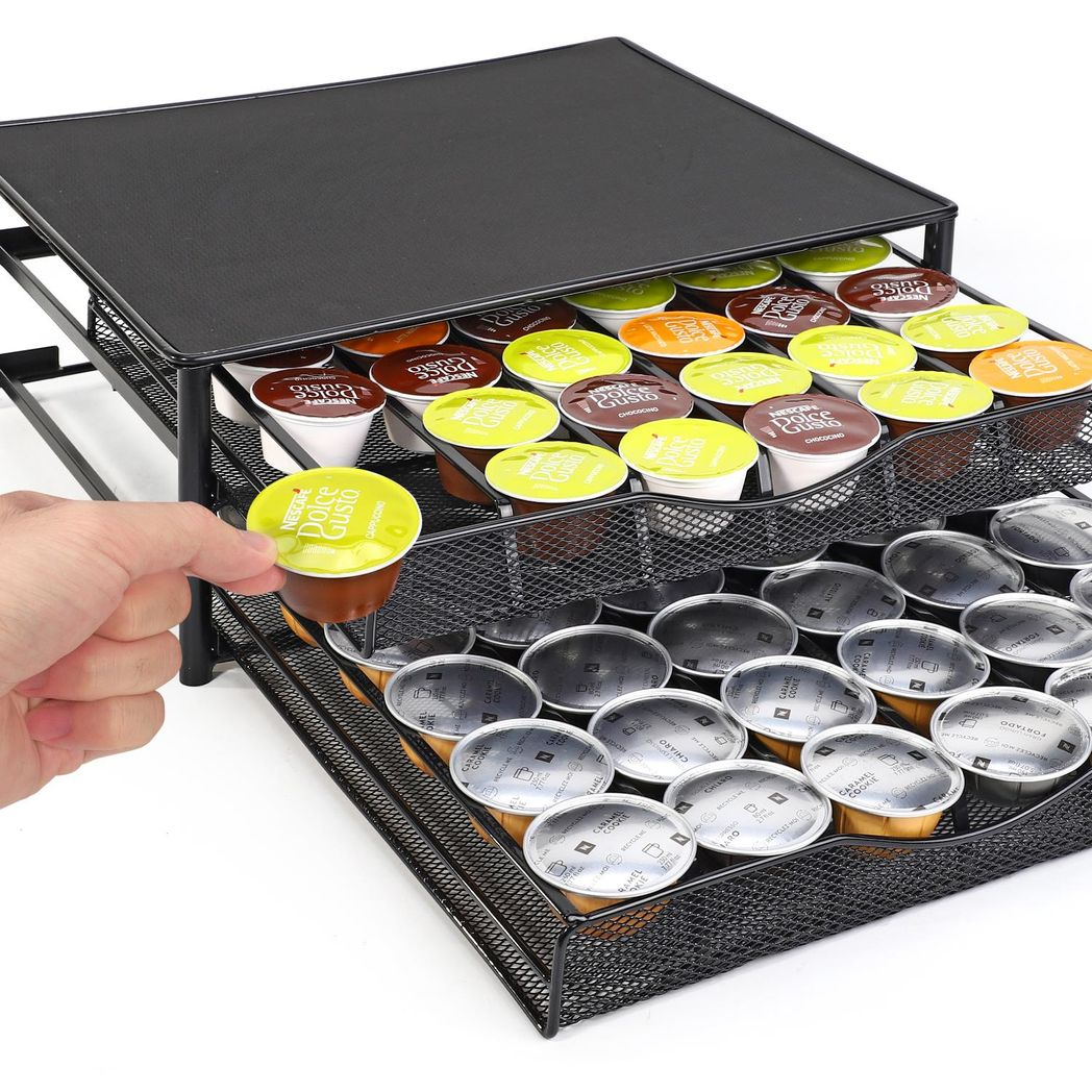 Vinsani Black Double Coffee Pod Drawer 1010402