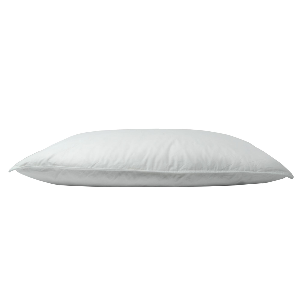 Harwoods Duck Feather Pillow Pair with Cotton Case