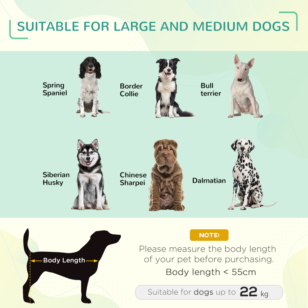 Elevated Cooling Dog Bed for Large Dogs with Non-Slip Pads and Breathable Mesh