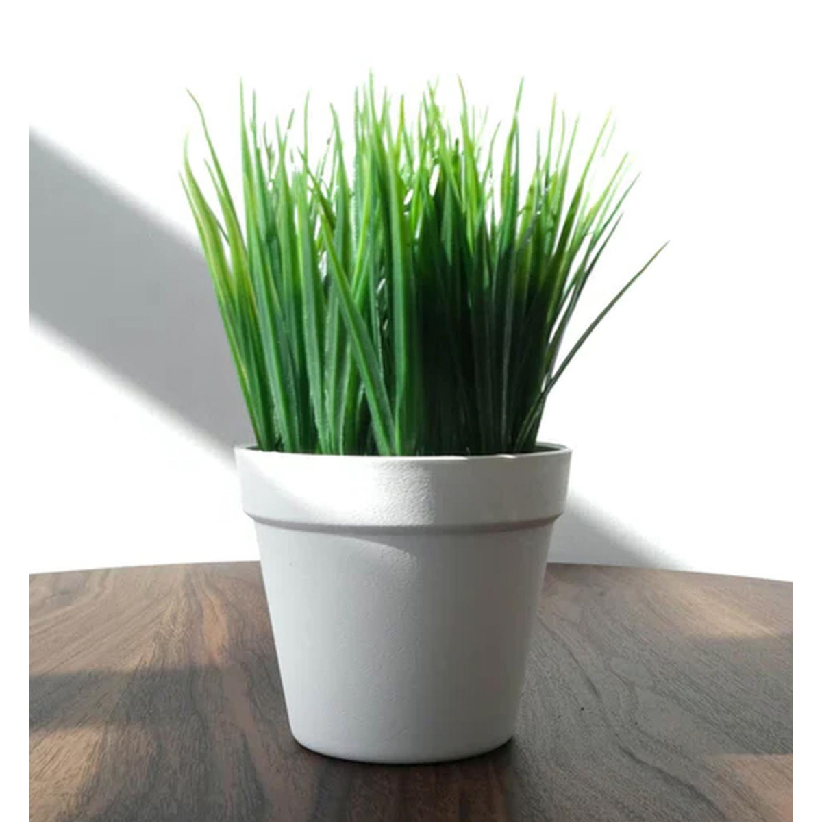 Leaf 22cm Artificial Grass Plant in Pot