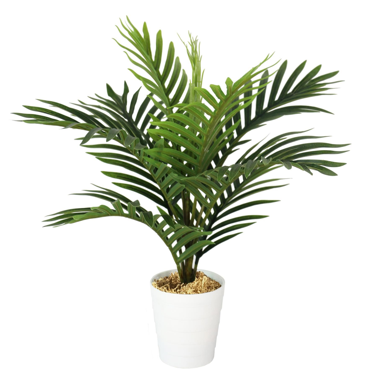 Leaf 50cm Artificial Mini Palm Tree in Pot