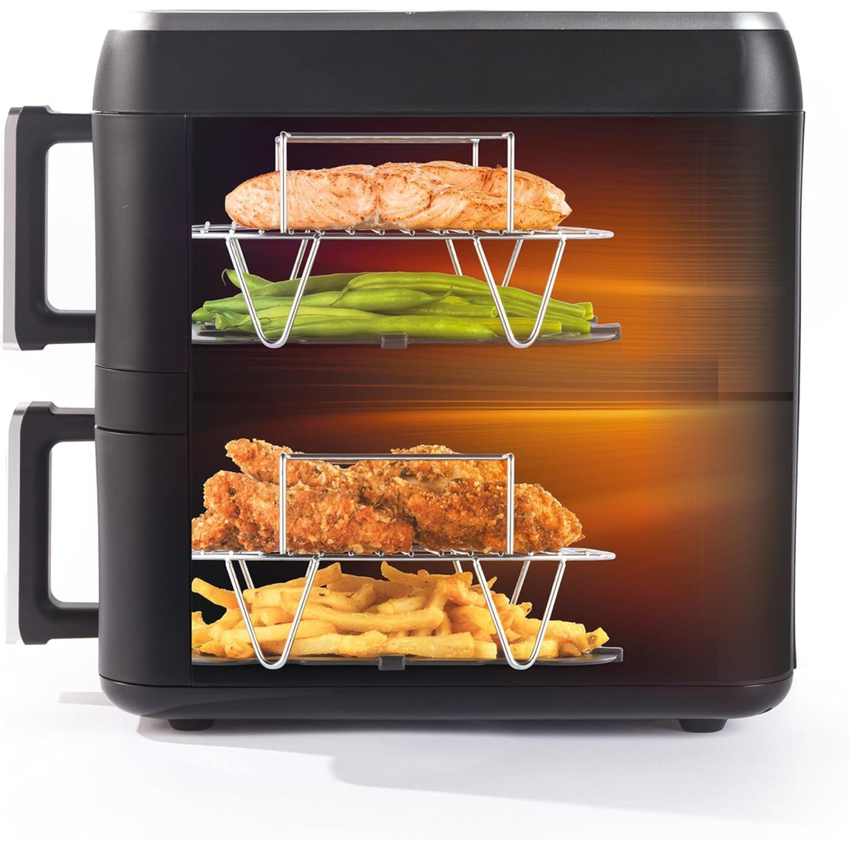 Progress Dual-Tier 9L Digital Air Fryer 2400W