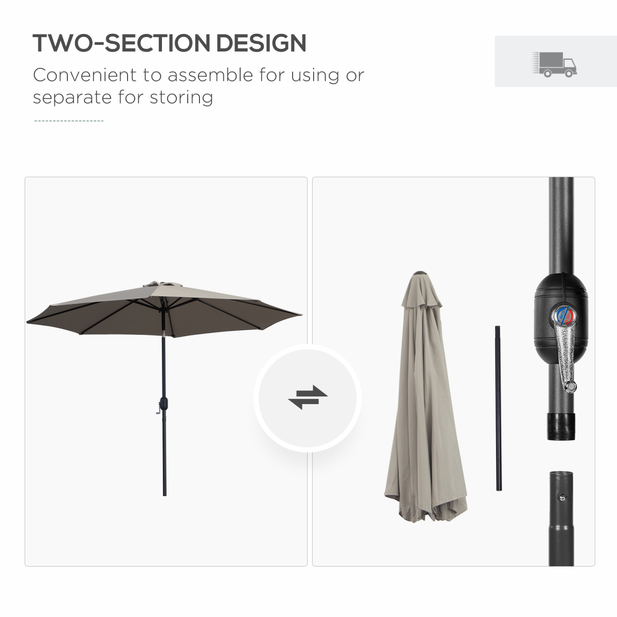 Wall Mounted Umbrella