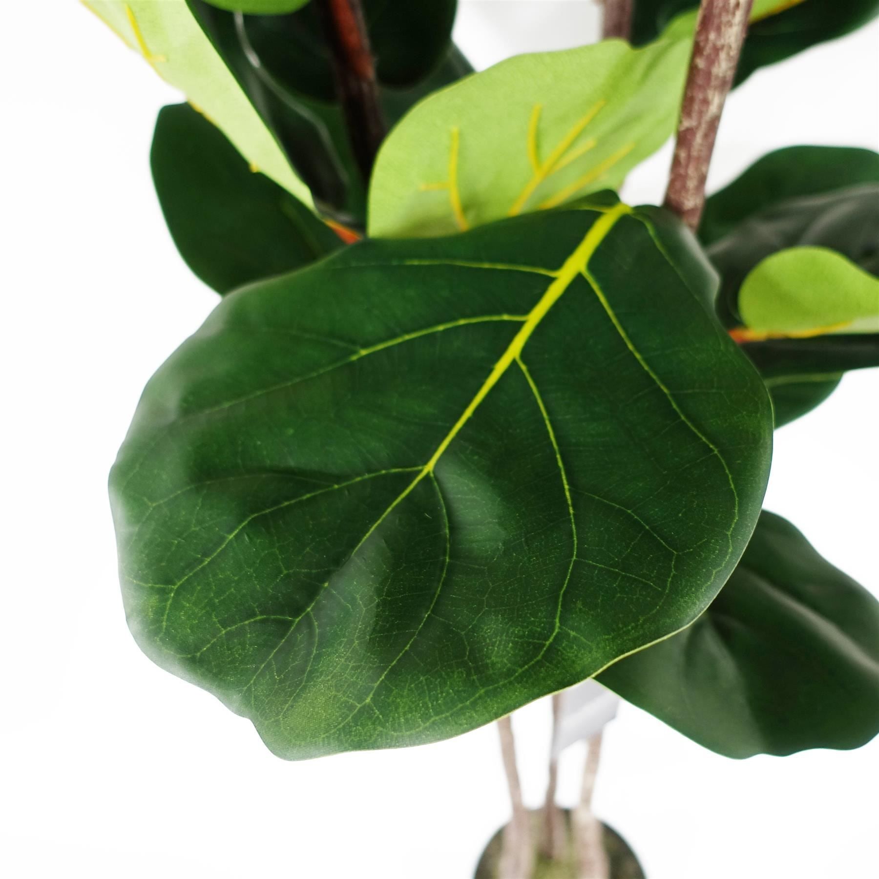 Leaf 180cm Artificial Fiddle Leaf Fig Tree Premium Quality, Fully Potted, Realistic Foliage