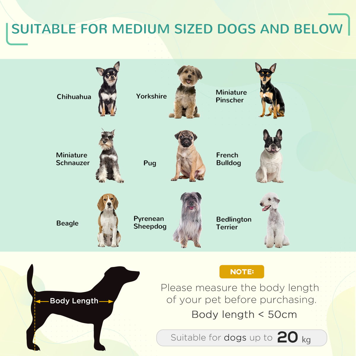 Elevated Pet Bed for Dogs and Cats, Portable Folding Cot, Powder Coated Metal Frame, Texteline Fabric, Indoor and Outdoor Use
