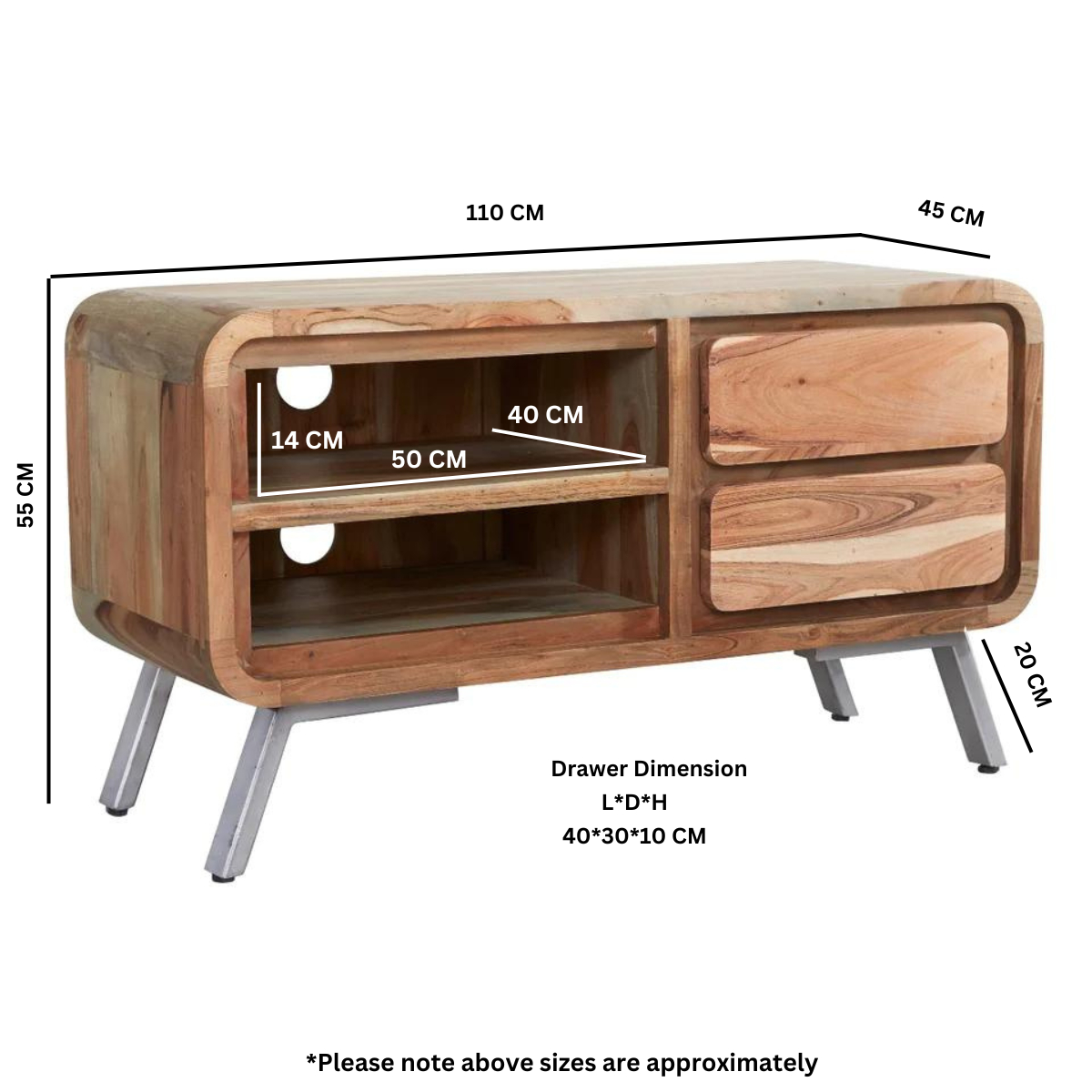 Aspen Medium Tv Cabinet