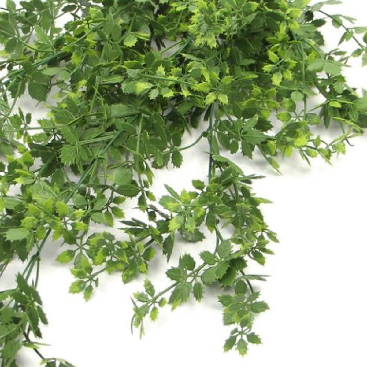 Leaf Pack of 6 Hanging Artificial Forest Foliage Plant 81cm, UV and Fire Resistant