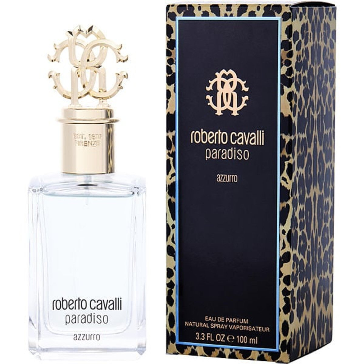 Roberto Cavalli Paradiso Azzurro Eau de Parfum Spray for Women 100ml