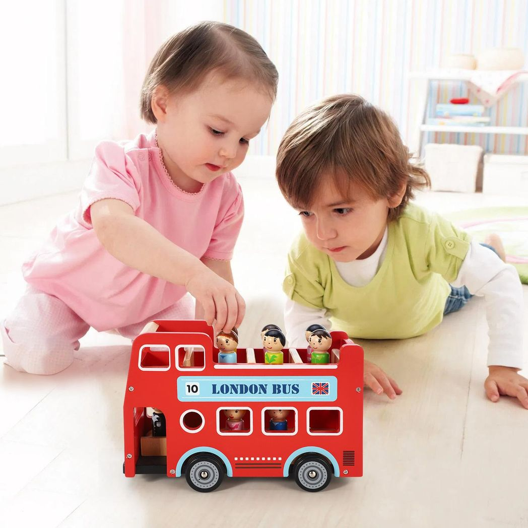 SOKA Play Imagine Learn Double-Decker London Bus Set
