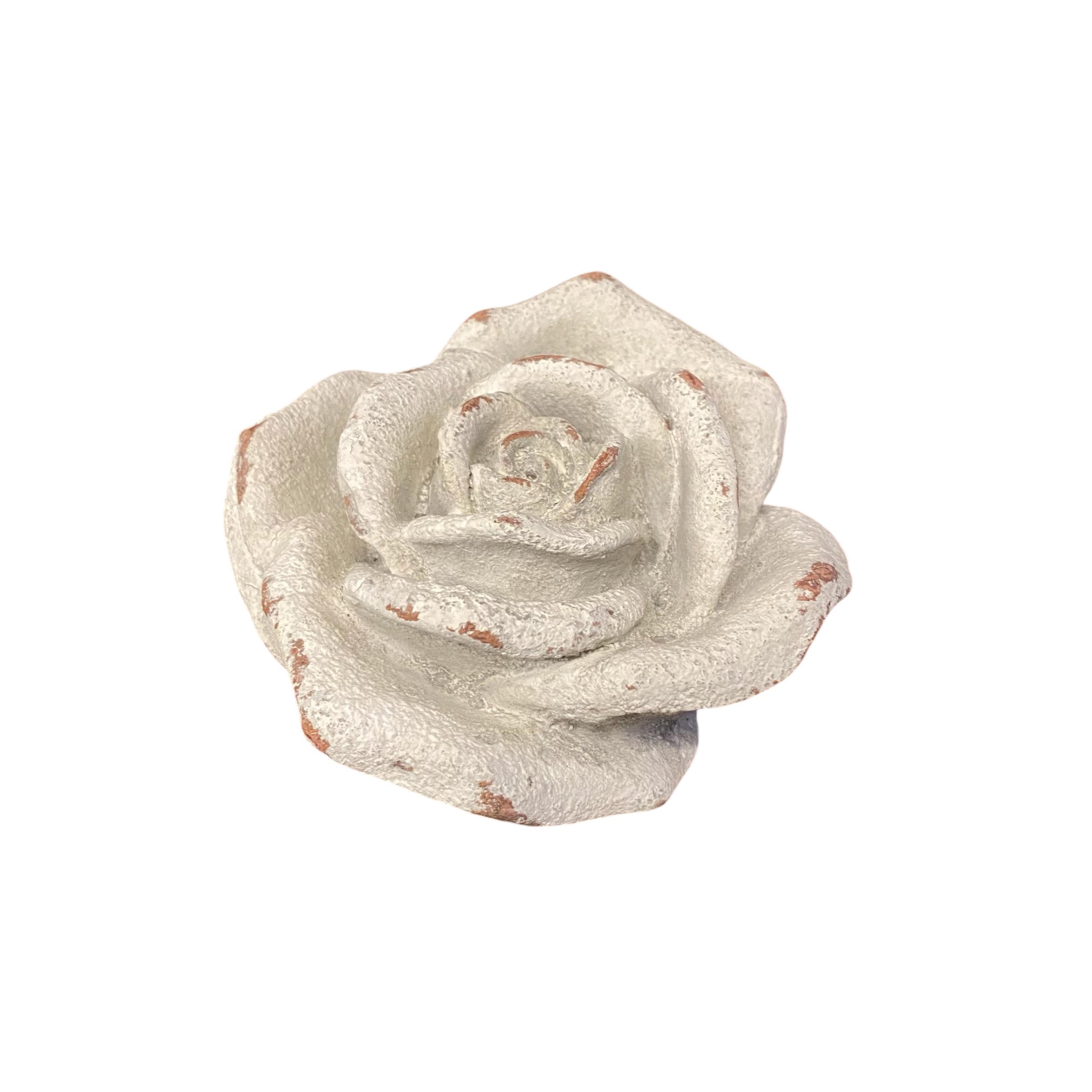MSL 11cm Resin Flower Hand Finished Indoor Outdoor Decor
