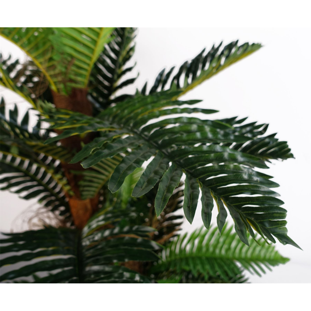 Leaf 150cm Artificial Large Palm Tree with Natural Trunk