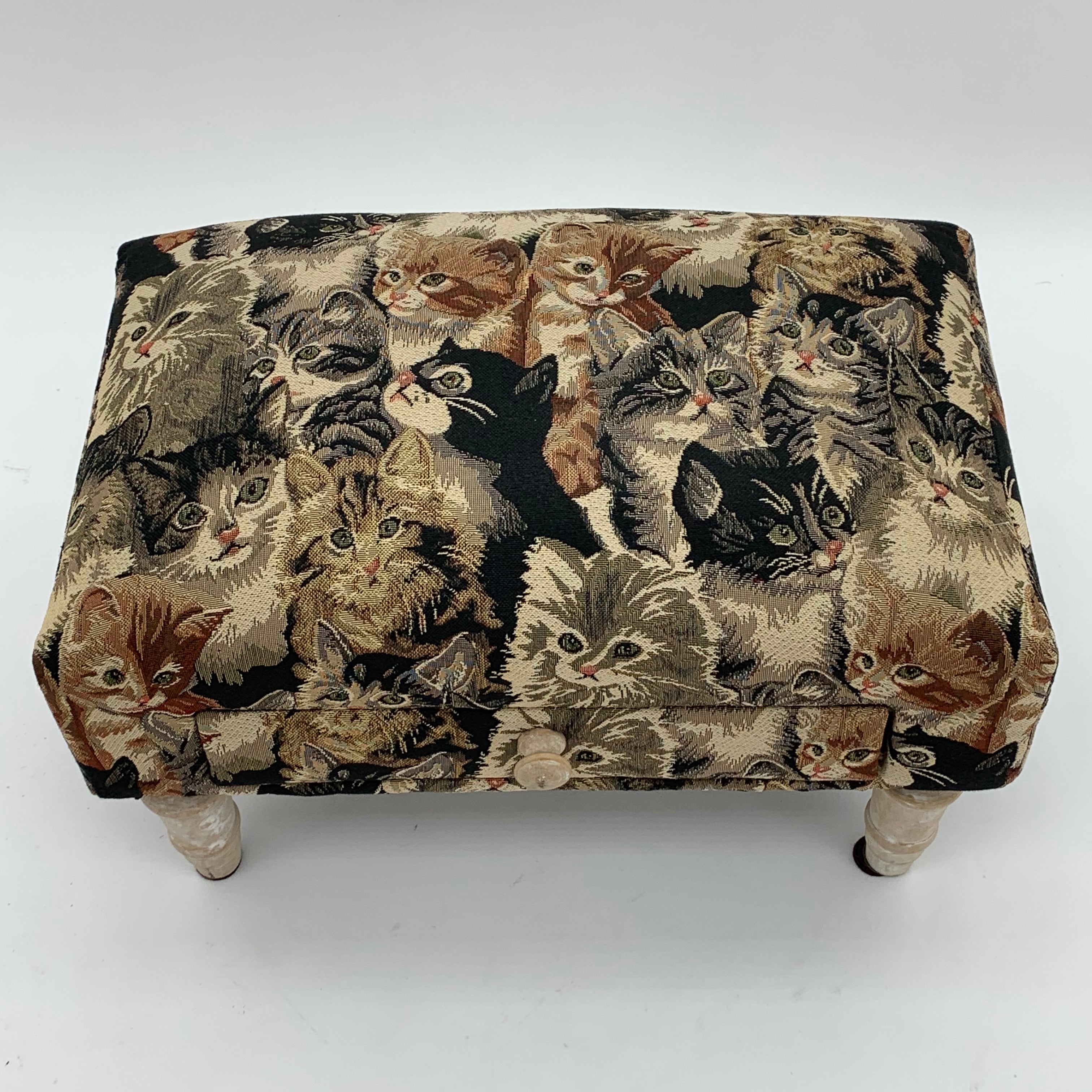 MSL Cat Footstool with Drawer