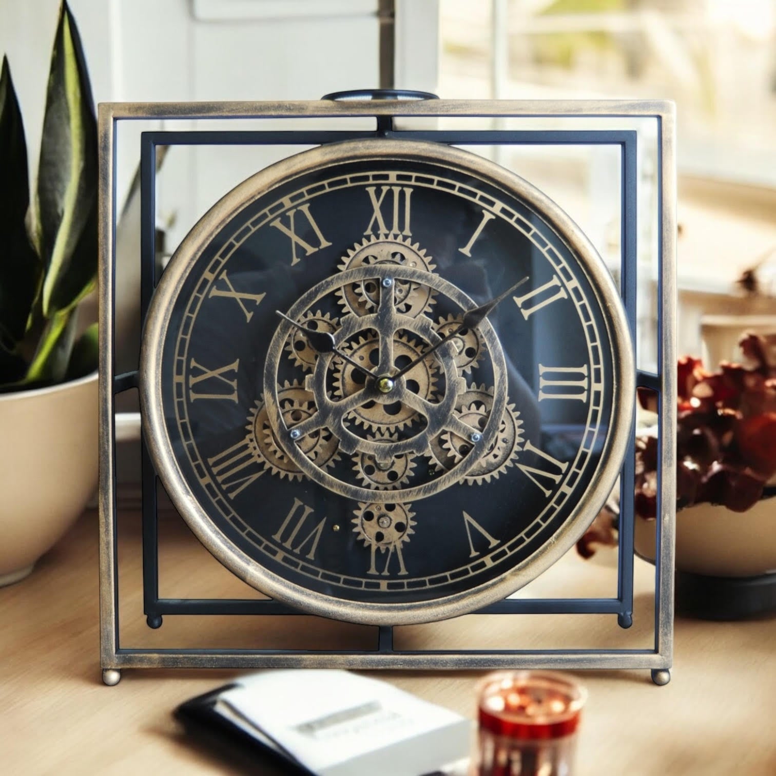 MSL 30cm Hand Finished Wall Clock - Requires 1 x AA Battery