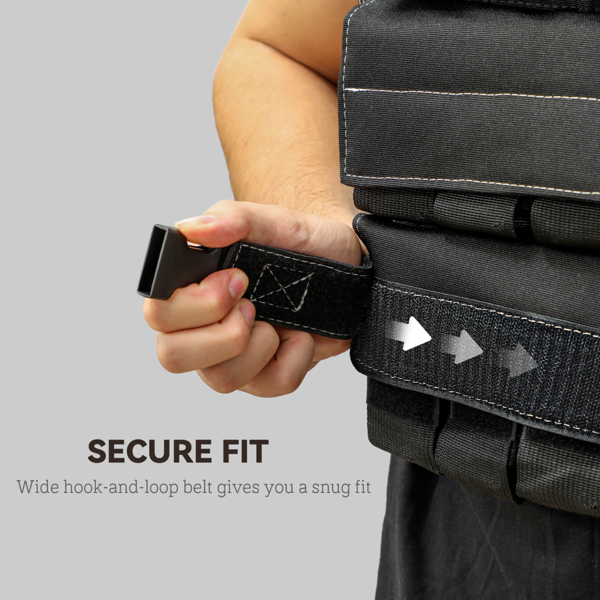 SPORTNOW 30kg Adjustable Weighted Vest with 30 Removable Weights