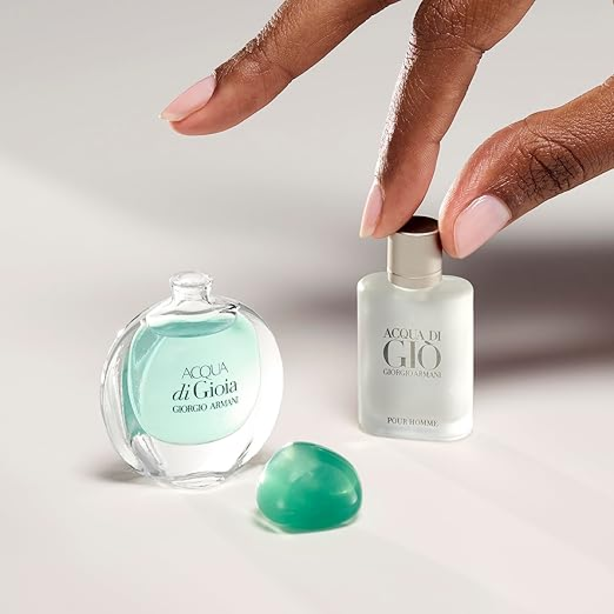 Giorgio Armani Miniature Gift Set: Acqua Di Gio EDT & Acqua Di Gioia EDP