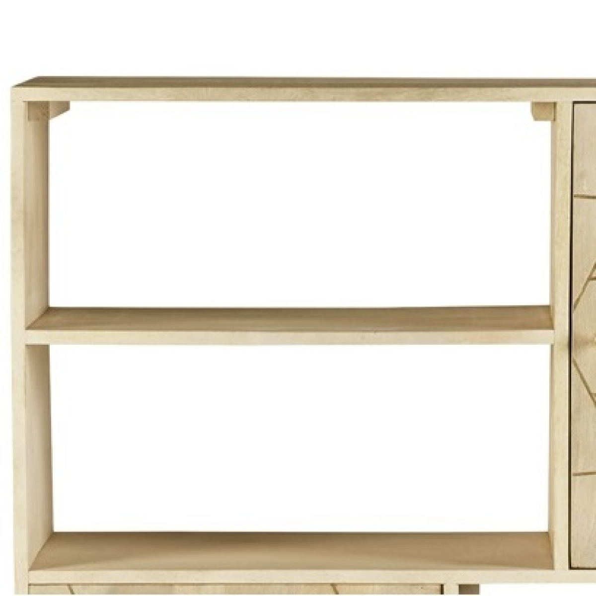 Light Gold Display Cabinet