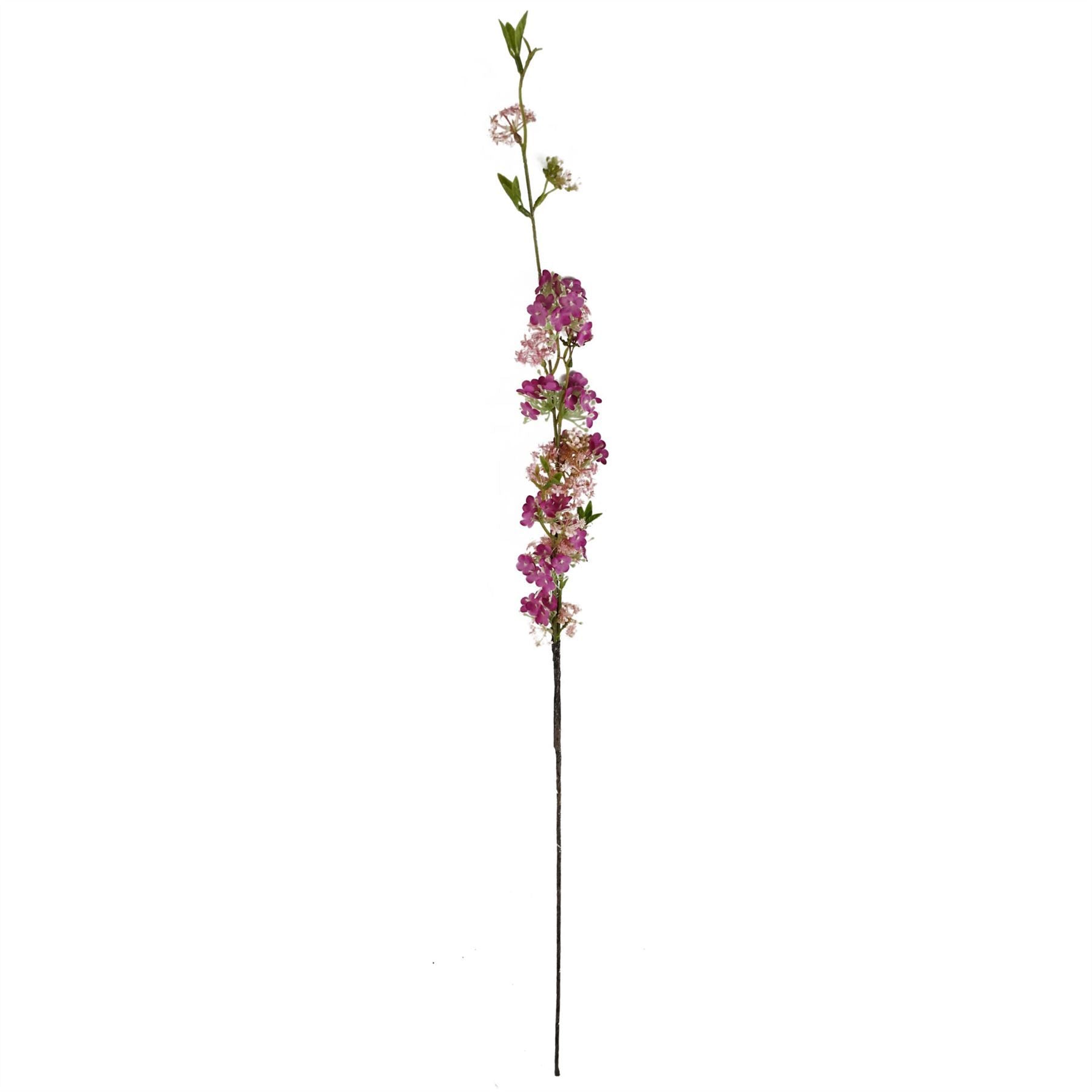 Leaf Pack of 6 Pink Blossom Spray Stems 100cm