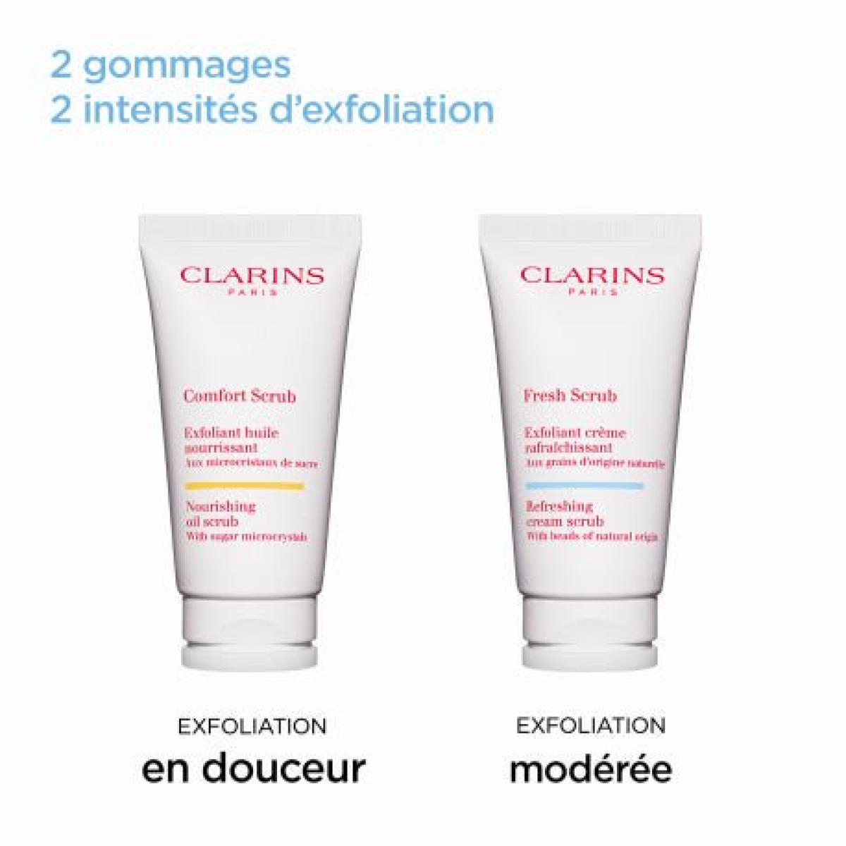 Clarins Fresh Scrub Gentle Exfoliating Face Scrub 50 ml