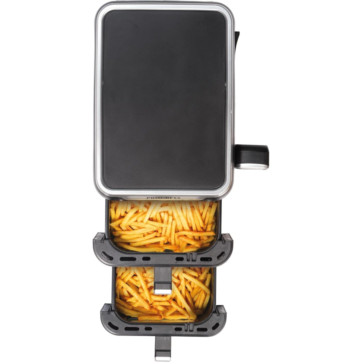 Progress 9L Dual Tier Air Fryer, 2400W, Digital Touch Control