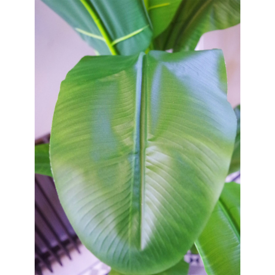 Leaf 180cm Artificial Banana Plant Tree with Lifelike Printed Leaves and Weighted Pot