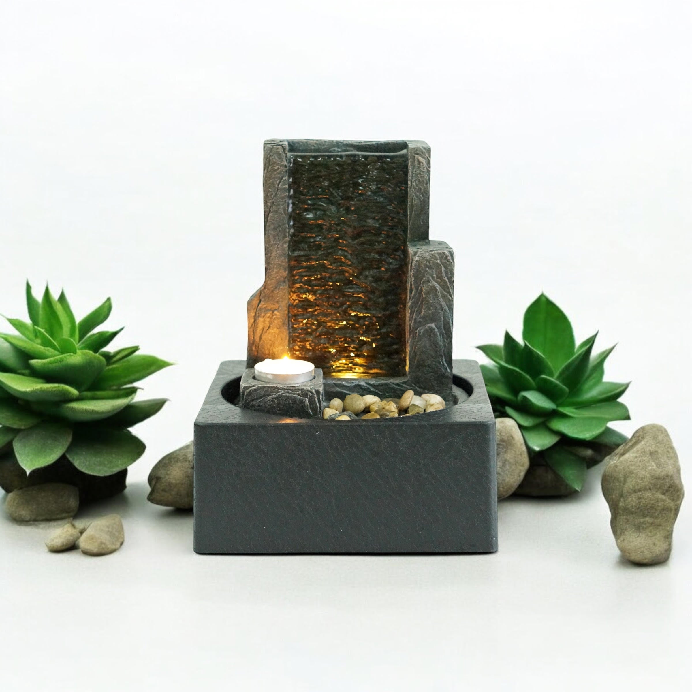 MSL 24cm Tabletop Fountain, Hand Finished, 240V