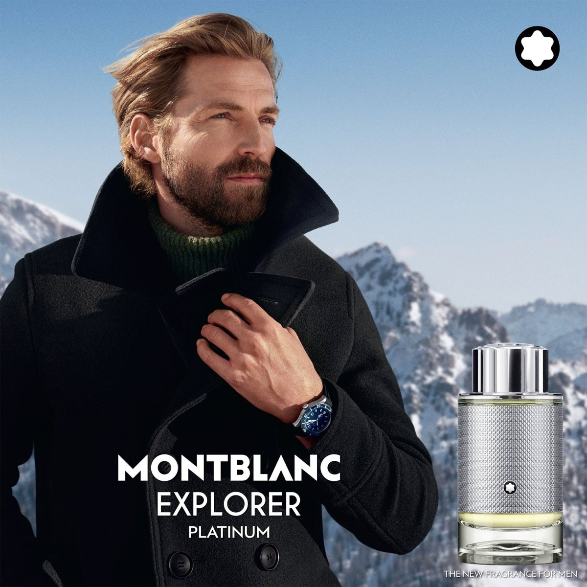 Montblanc Explorer Platinum Eau de Parfum for Men, 30ml