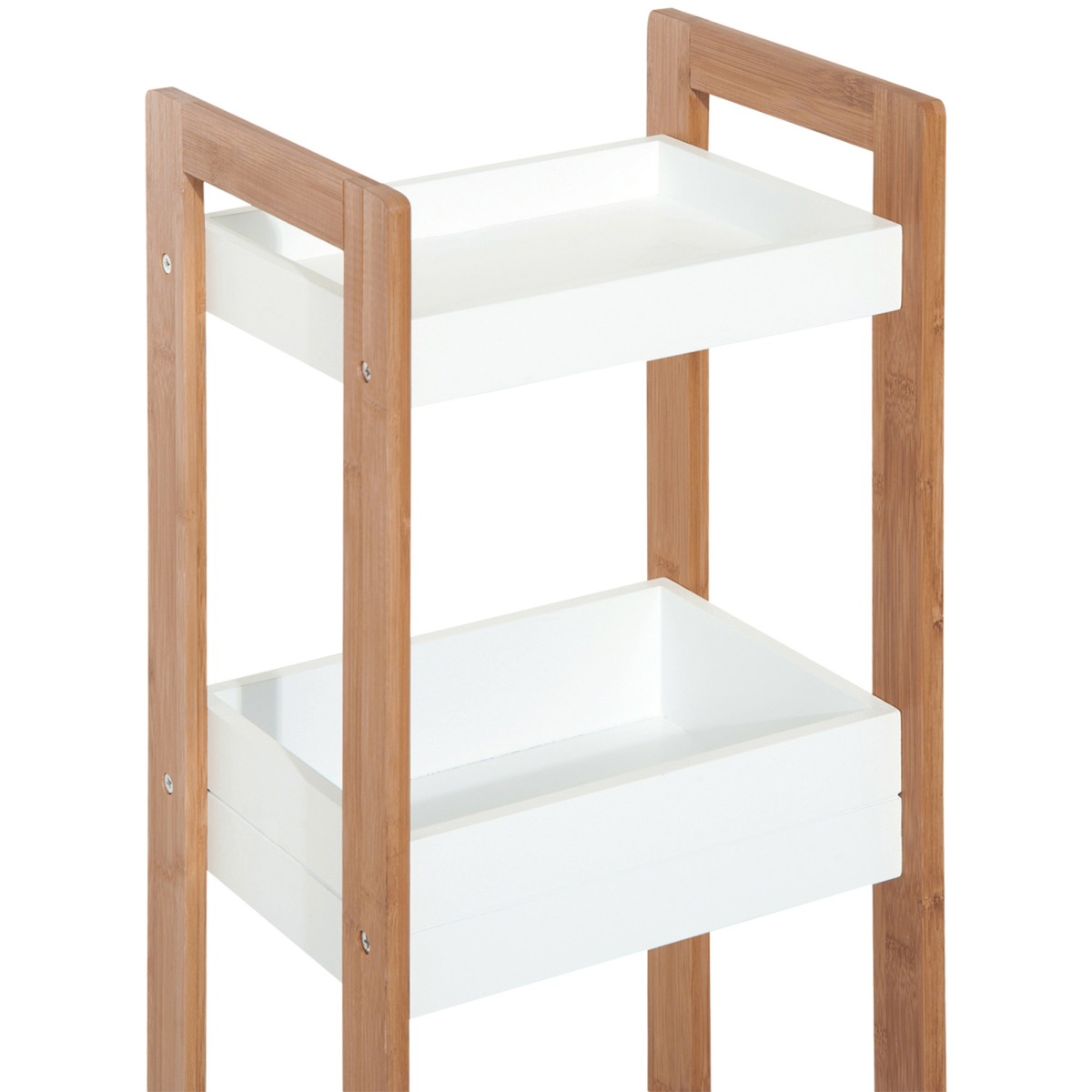 HOMCOM 3-Tier Bamboo Bathroom Shelf