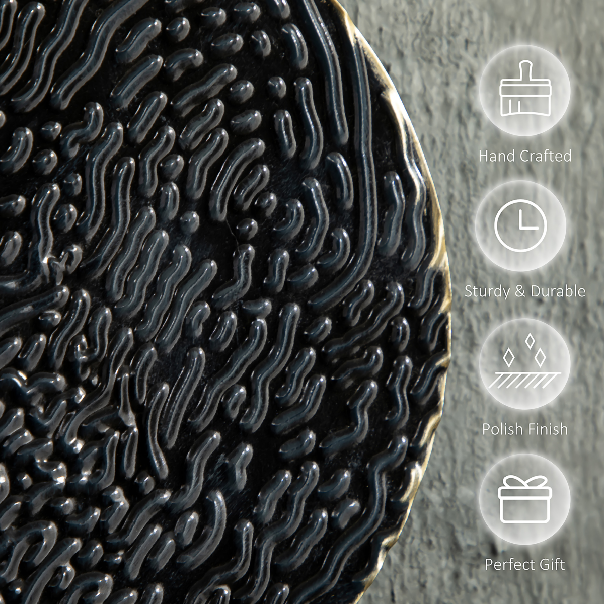 3D Minimalist Metal Multi-Disc Circle Wall Art Hanging Sculpture, Ready to Hang, 66 x 133 cm
