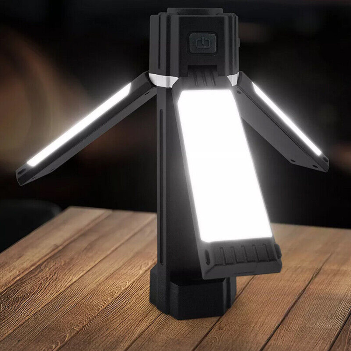 Rechargeable Foldable LED Camping Lantern Light Outdoor Camping Hiking Flashlight  Work Light  Camping Lantern Light
