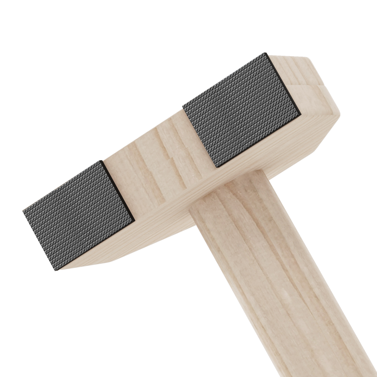 SPORTNOW Beechwood Wooden Parallettes Push Up Bars for Home Gym