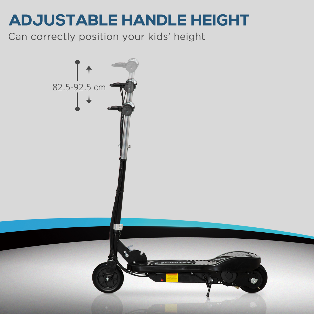 Folding Kids Electric Scooter for Ages 7-14, 12V Rechargeable Battery, 12km/h, Foldable with Front Brake