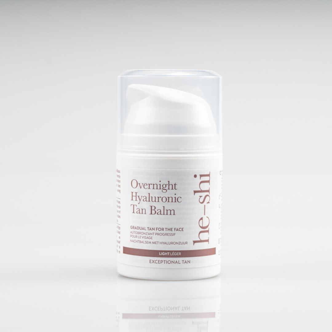 He-Shi Overnight Hyaluronic Tanning Balm for Face 50ml