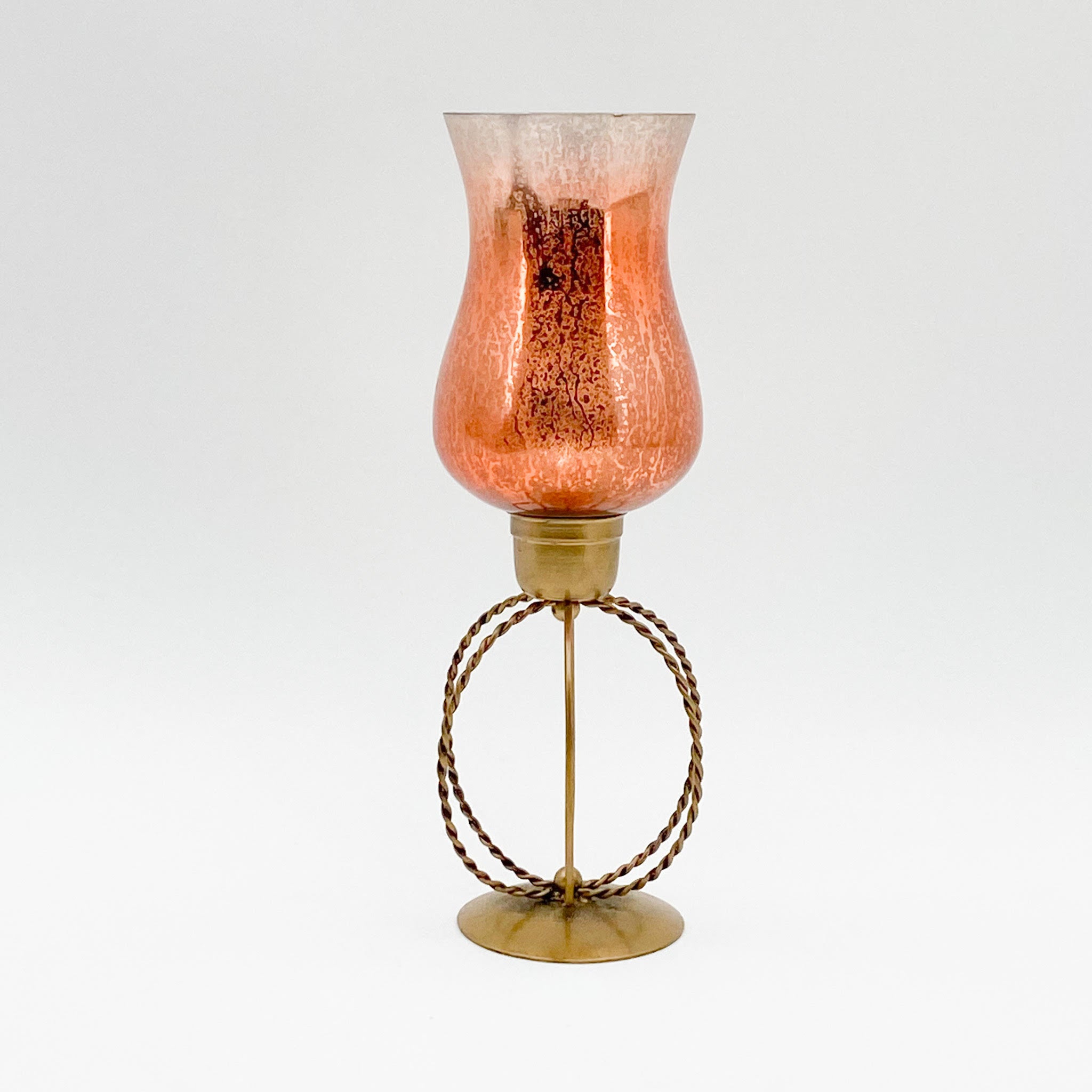 MSL 13 Gold Hand Finished Tea Light Candle Holder