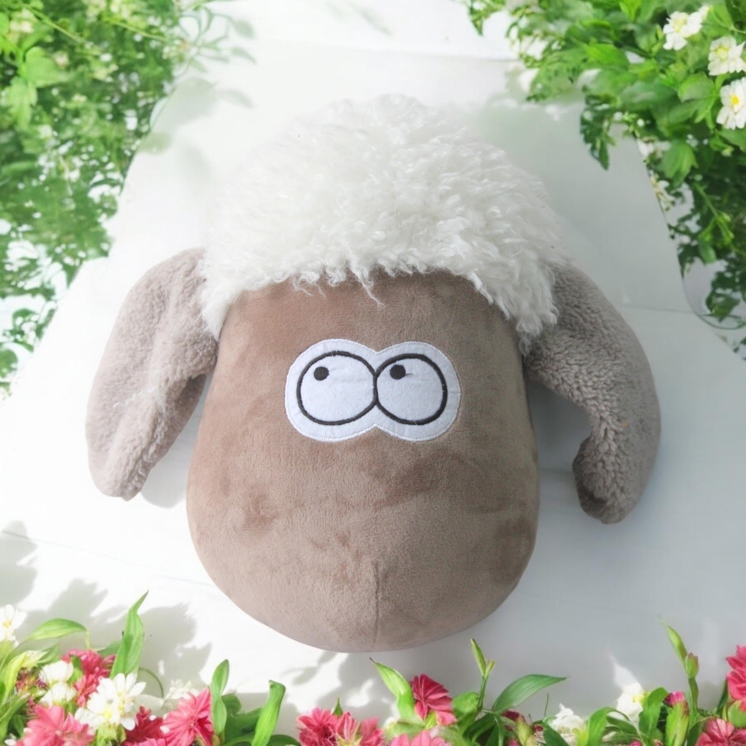 30CM Multi-Colored Sheep Head Wall Hanger