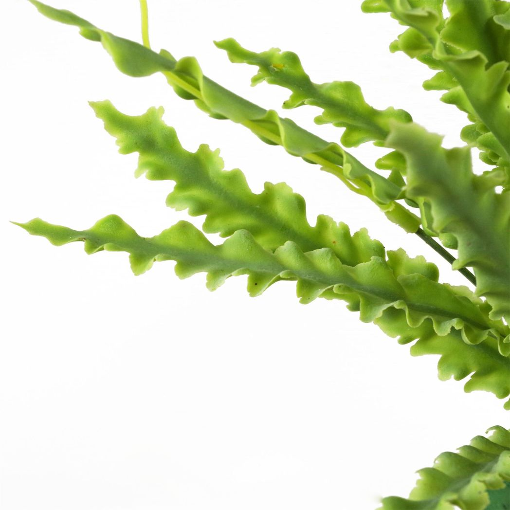 Leaf 40cm Artificial Crocodile Fern Plant - Unpotted, Wired Stems