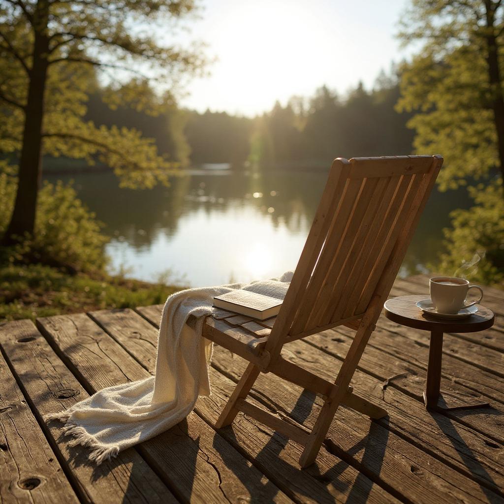 MSL Miami Folding Teak Garden Chair
